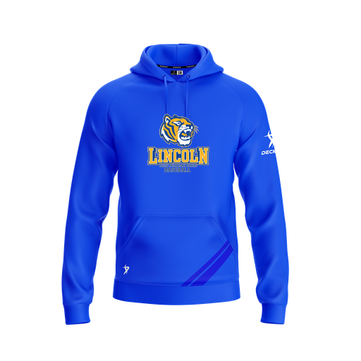[FOLHSMRY-YXS-LOGO1] Decker Summit Hoodie (Youth XS, Royal, Logo 1)